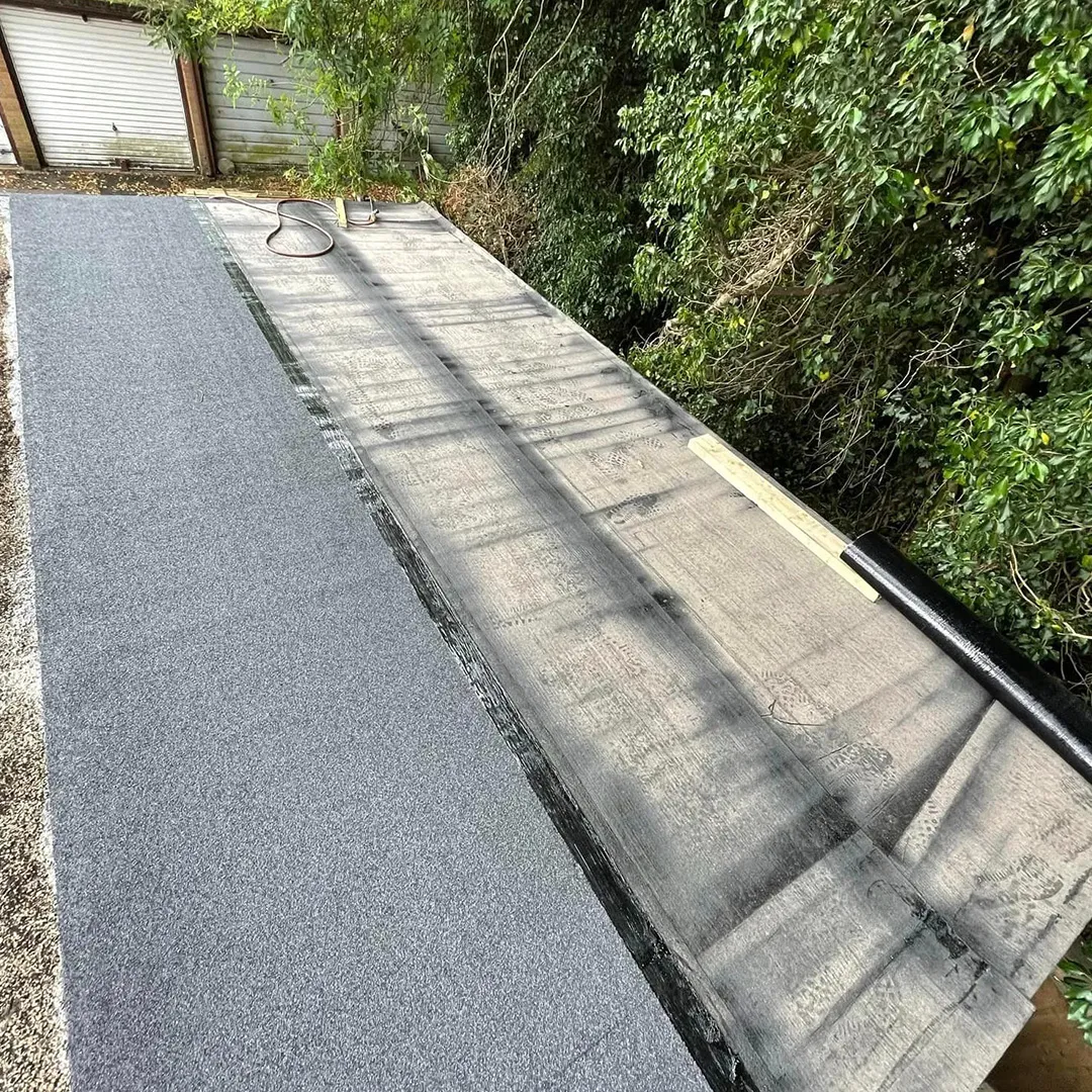 repairing garage roof